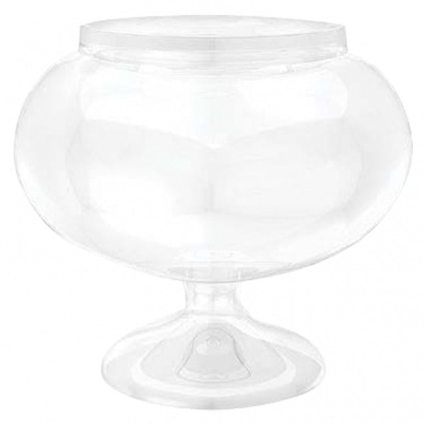 Acrylic Ball Pedestal Vase 16cm