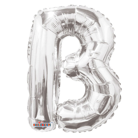 14&quot; Silver Letter B Balloon