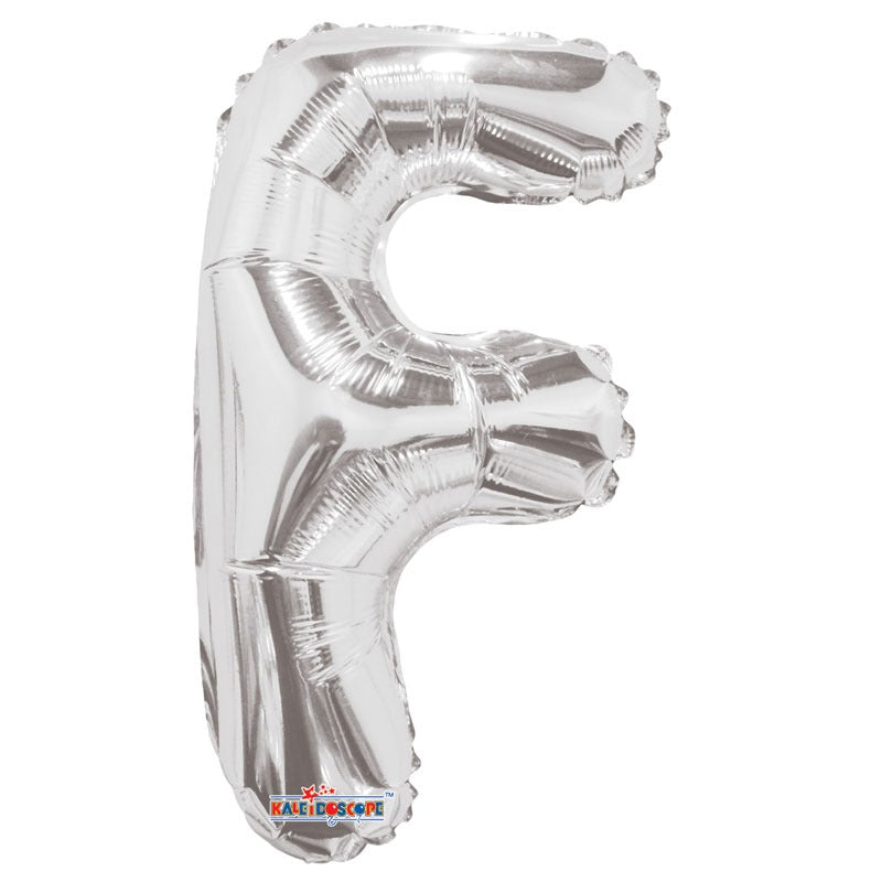 14&quot; Silver Letter F Balloon