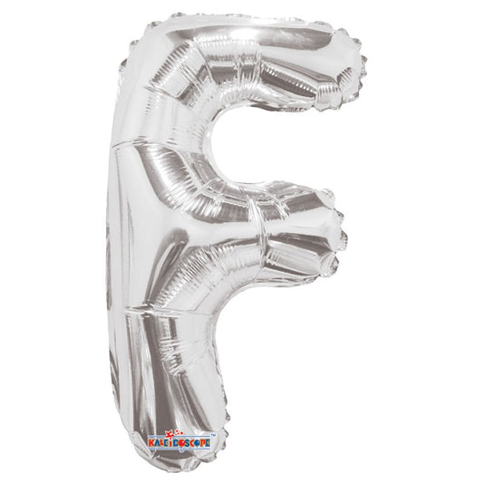 14&quot; Silver Letter F Balloon