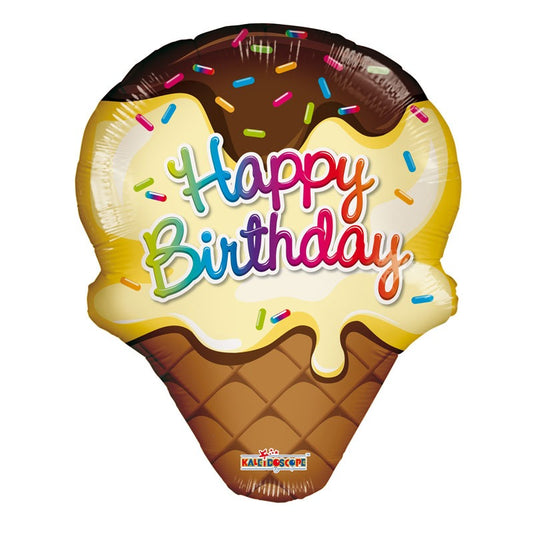 14&quot;  Ice Cream Cone Balloon