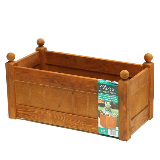 AFK Large Classic Trough - Beech Stain