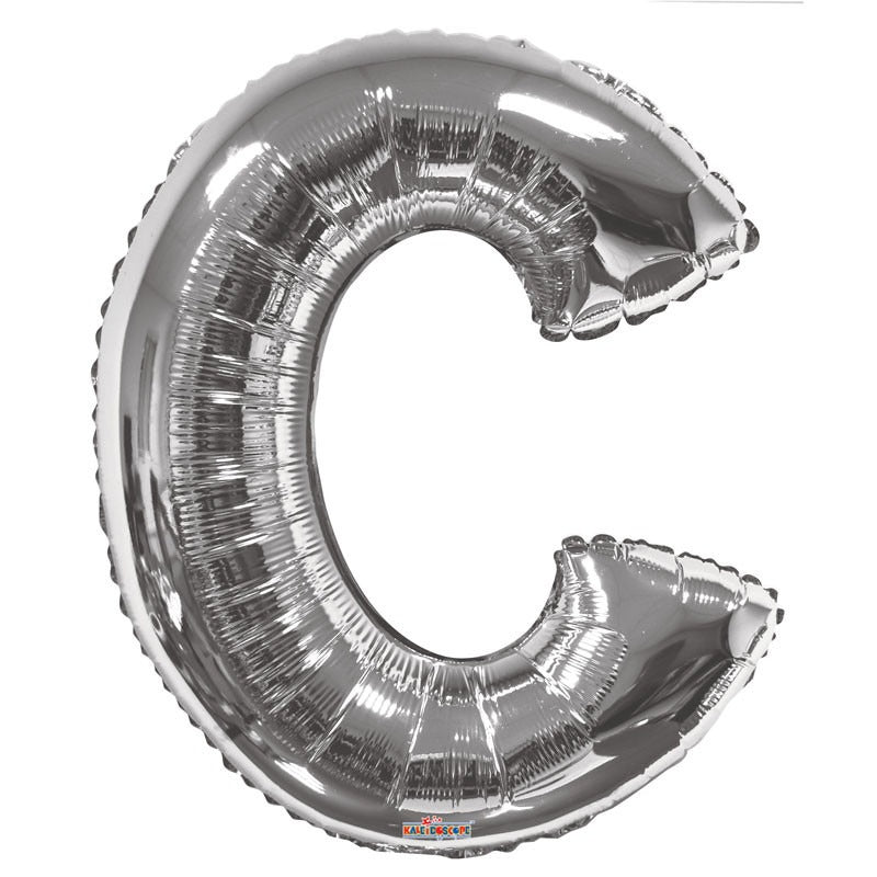 34&quot; Silver Letter C Balloon