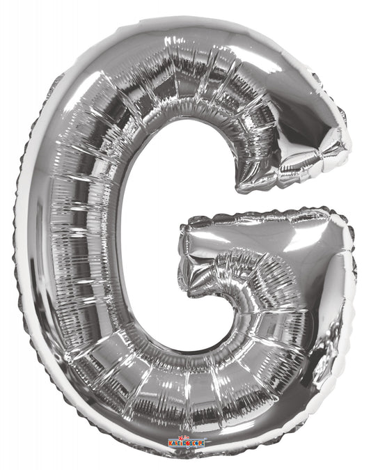 34&quot;  Letter Balloon - G - Silver