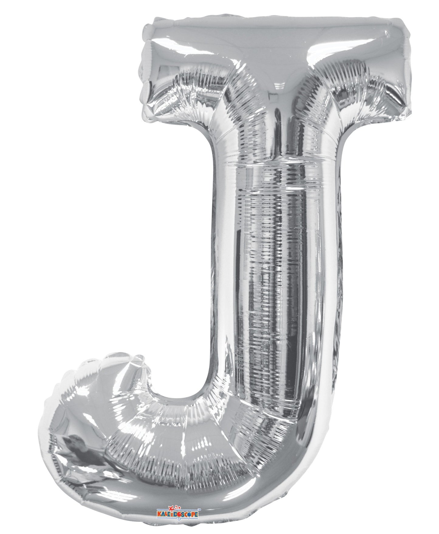 34&quot;  Letter Balloon - J - Silver