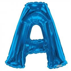 34&quot;  Letter Balloon - A - Blue