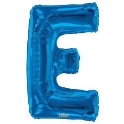 34&quot;  Letter Balloon - E - Blue