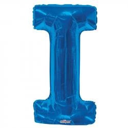 34&quot;  Letter Balloon -  I - Blue