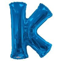 34&quot;  Letter Balloon -  K - Blue