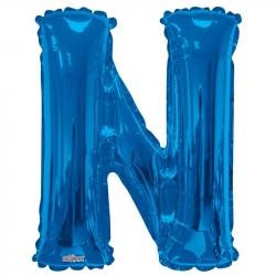 34&quot;  Letter Balloon -  N - Blue