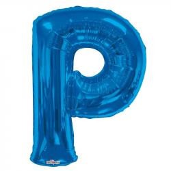 34&quot;  Letter Balloon -  P - Blue