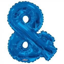 34&quot;  Letter Balloon -  &amp; - Blue