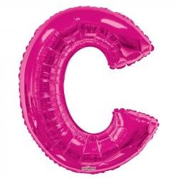 34&quot;  Letter Balloon -  C - Pink