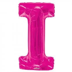 34&quot;  Letter Balloon -  I - Pink