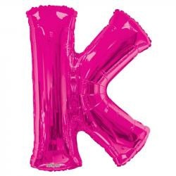 34&quot;  Letter Balloon -  K - Pink