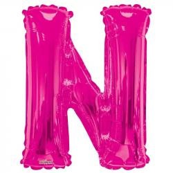 34&quot;  Letter Balloon - N - Pink