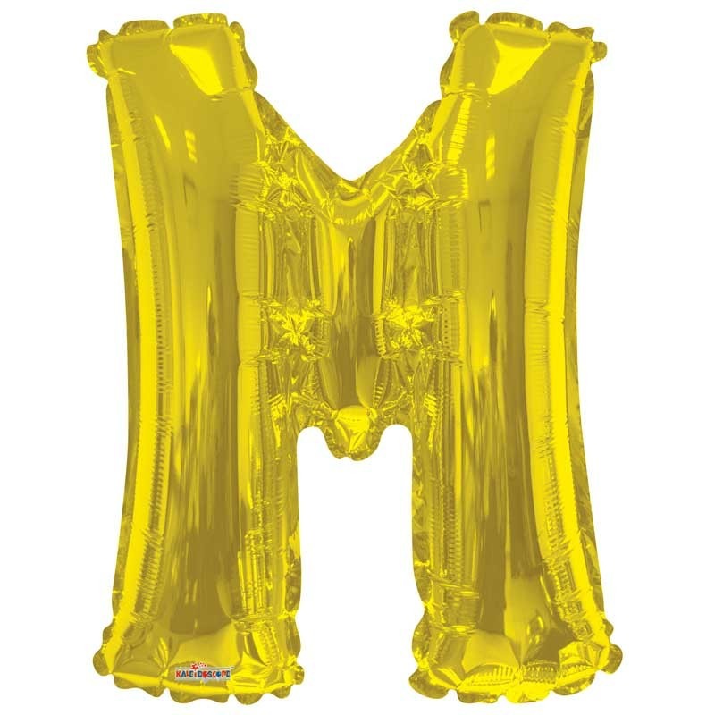 34&quot;  Letter Balloon - M - Gold