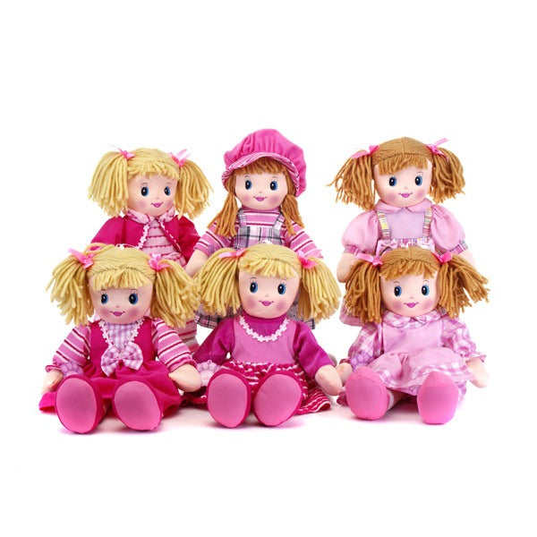 Rag Dolls 6 Assorted 50cm